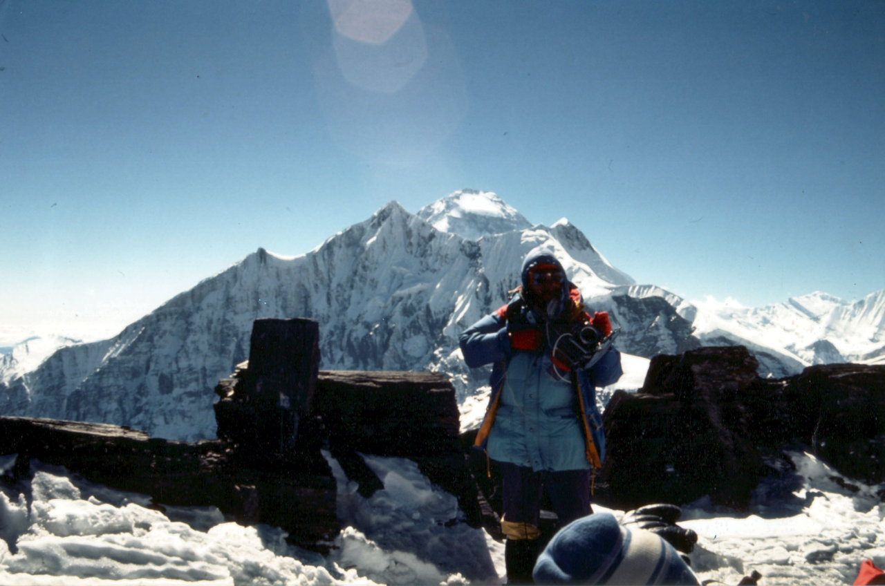 Thapa Peak / Dhampus Peak, 6012 m)